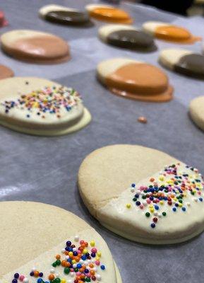 Bliss Cookies with Dips