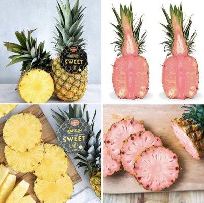 Unique pink pineapples!