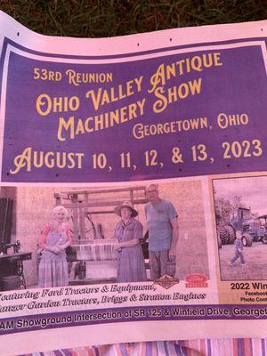 Ohio Valley Antique Machinery Association