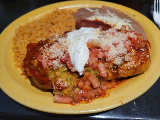 Wet Carnitas Super Burrito