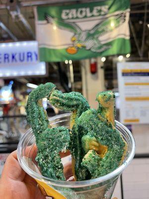 E for Eagles churros