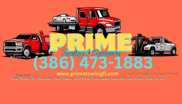 Prime Towing Of Volusia