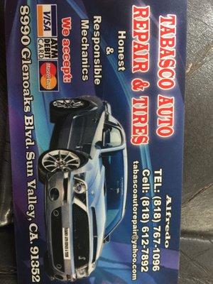 Tabasco Auto Repair