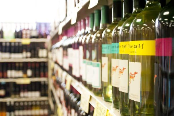 A large selection of wines of all sizes!