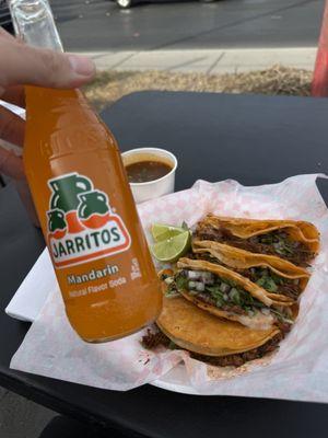 Quesobirra with a Jarrito