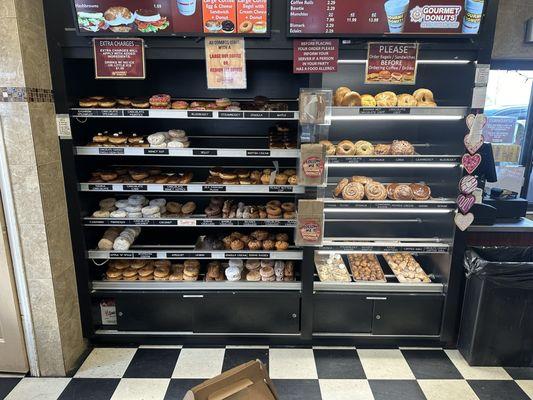 Nice selection of donuts!