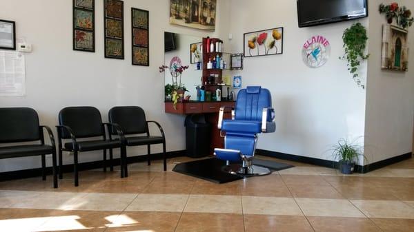 Owner & Barber station