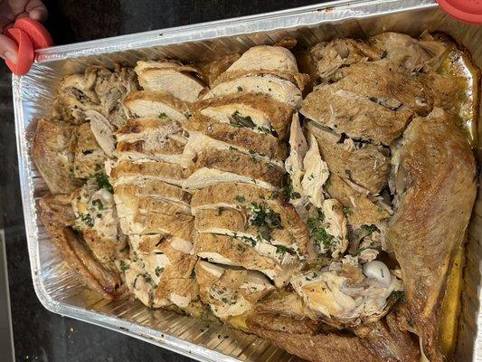 Turkey (I honestly wish I had more photos from this order but we ate so fast! It was delicious!)