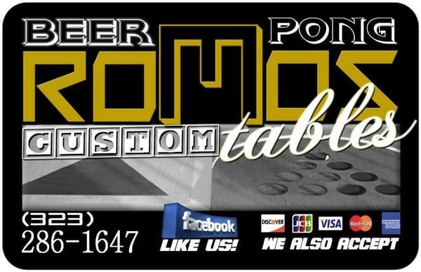 Romo's Beer Pong Tables