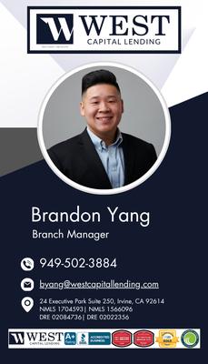 Brandon Yang - West Capital Lending