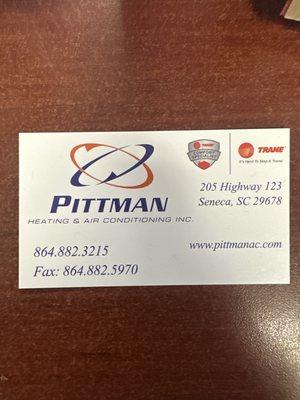 Pittman Heating & Air Conditioning