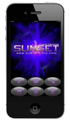 Sunset Limousine Mobile App