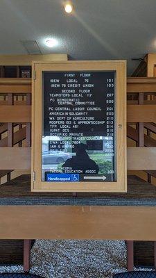 It APPEARS to me that 18 Unions share / operate this One massive Hall. So cool.