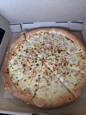 Alfredo Chicken Pizza