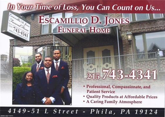 Escamillio D. Jones Funeral Home