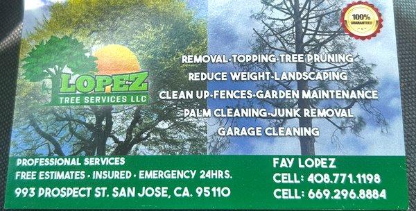 Lopez Tree Services