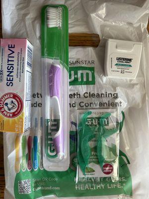 Free gift for my visit to the dentist today.