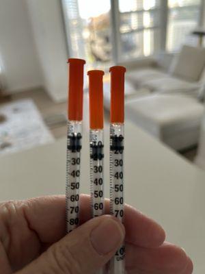 19 units when I paid for 25 units.