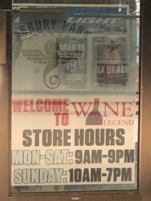Store Hours