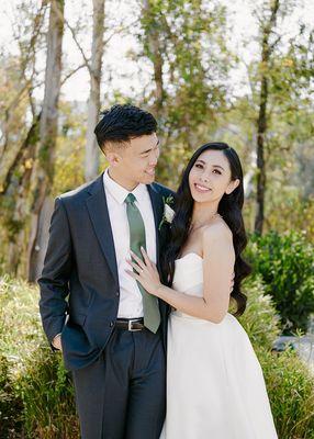 my wedding day hair and makeup!