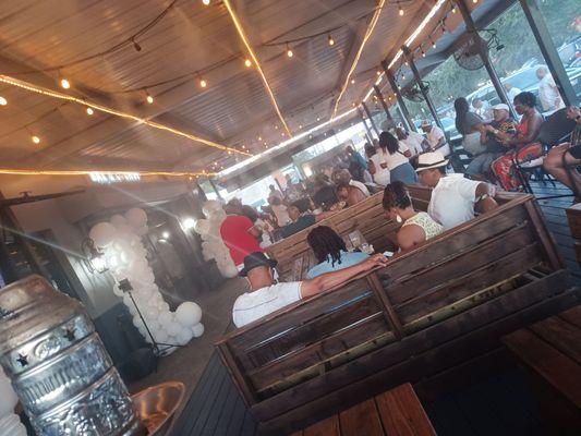 Outside was a whole vibe!