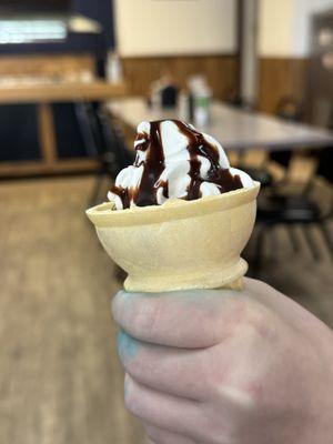 Ice cream that rivals DQ with every lunch!