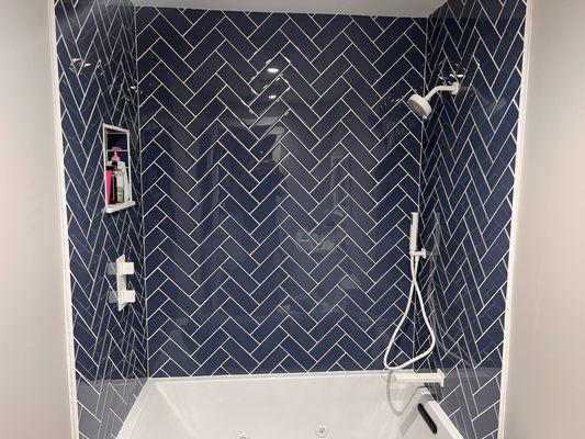 Custom Phylrich plumbing installation