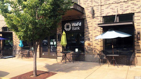 Photo of the WaFd Bank Branch location in Ashland, Oregon. Located at 175 Lithia Way Ste 100, Ashland, OR 97520.