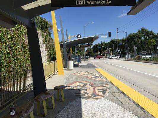 Pierce College Orange Line Station