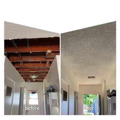 Water damage repairs