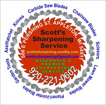 Scott's Lawn & Garden Tool Sharpening Service