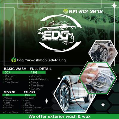 EDG Carwash Mobile Detailing