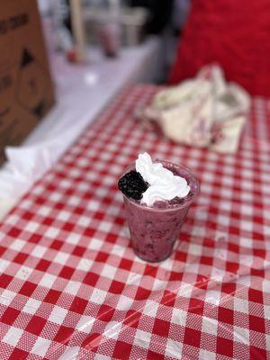 Blackberry lavender cream soda ($6/8 oz) IG: @ohmyono