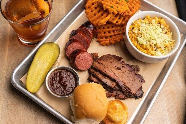 Brisket & Sausage Plate