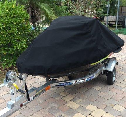 Jet Ski Custom Cover for Lift!