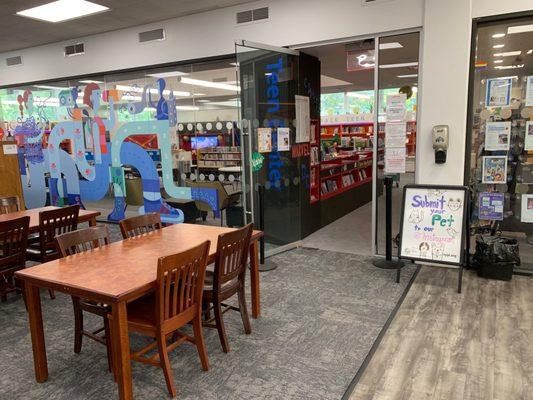 New separate Teen Room. It's so much quieter