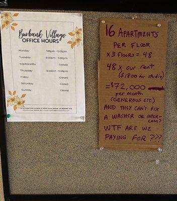 Some posted this on the board. The people are close to rebelling.