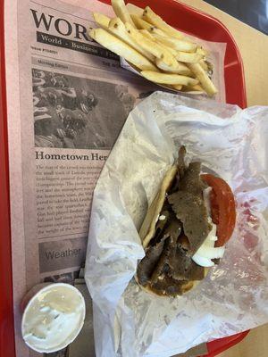 Gyro Meal! The picture says it all:)
