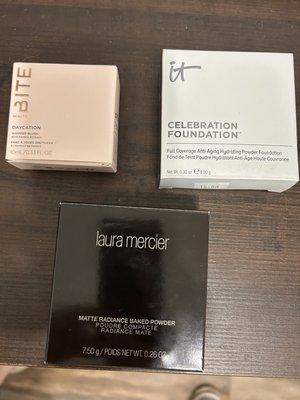 Some other finds. She Carrie's low to high end supplies. IT foundation for $15