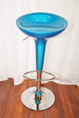 bar stools galore in fun colors