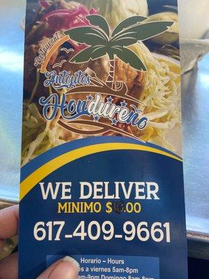 antojitos hondurenos