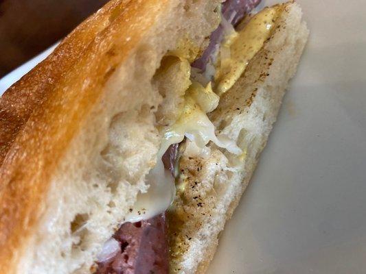 German Sandwich! Big menu and delicious! Must try!