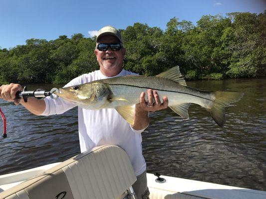 Thanks for the bait Captain. Caught this on pinfish we cast for though.