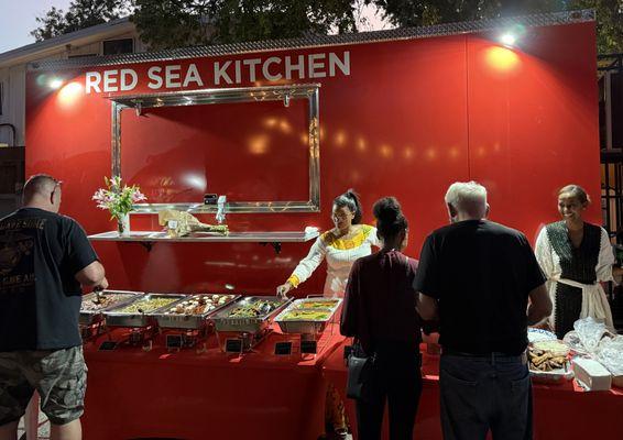 Opening Night. Eritrean food and hospitality at it's best!