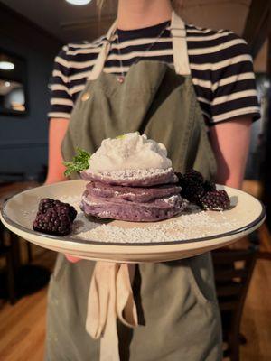 Ube Pancakes