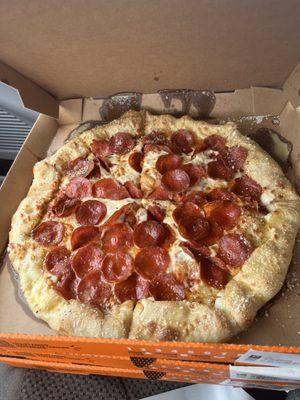 Crazy Stuffed Crust Pepperoni