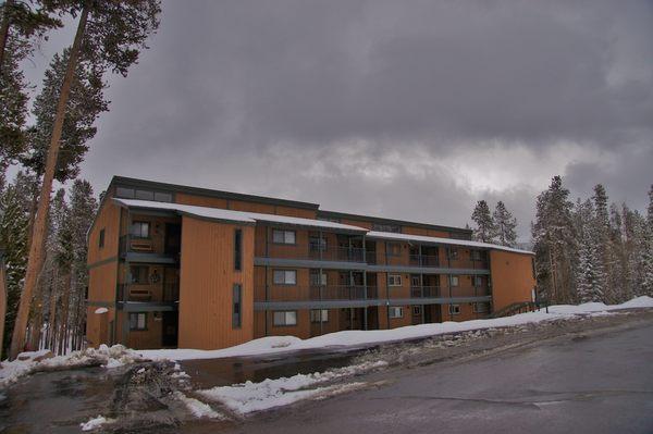 Winter exterior complex picture