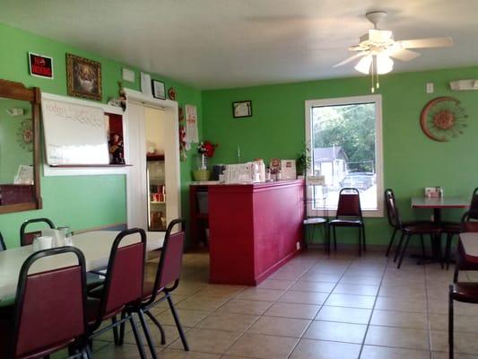 They only take cash or checks here only.