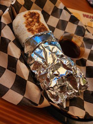 Steak burrito