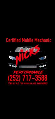 Nick’s Performance Mobile Mechanic